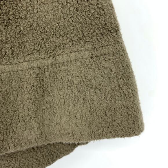 Bryn Walker Women's Size M Open Front Cardigan Sweater Half Sleeve Olive - Picture 5 of 8